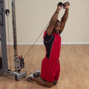 Body-Solid Pro-Grip Tricep Pressdown Bar Exercise 2
