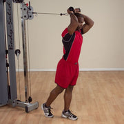 Body-Solid Pro-Grip Tricep Pressdown Bar Exercise 3