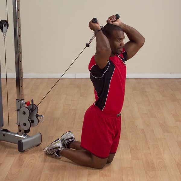 Body-Solid Pro-Grip V-Bar Exercise 1