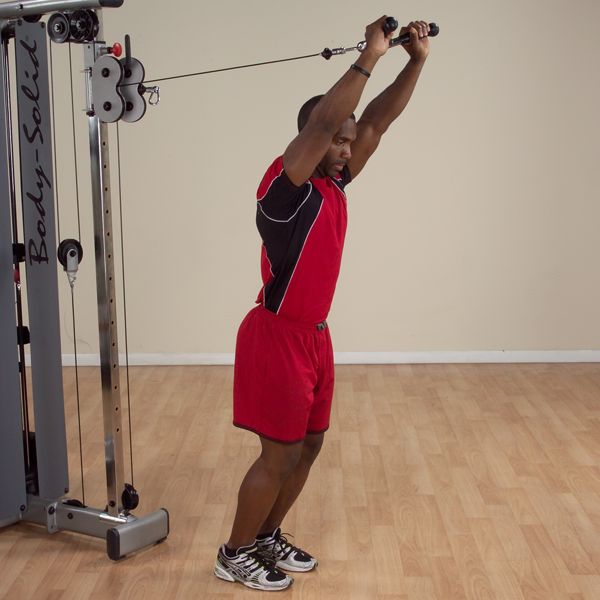 Body-Solid Pro-Grip V-Bar Exercise 7