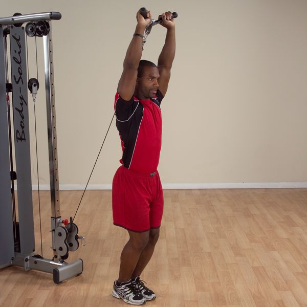 Body-Solid Pro-Grip V-Bar Exercise 8