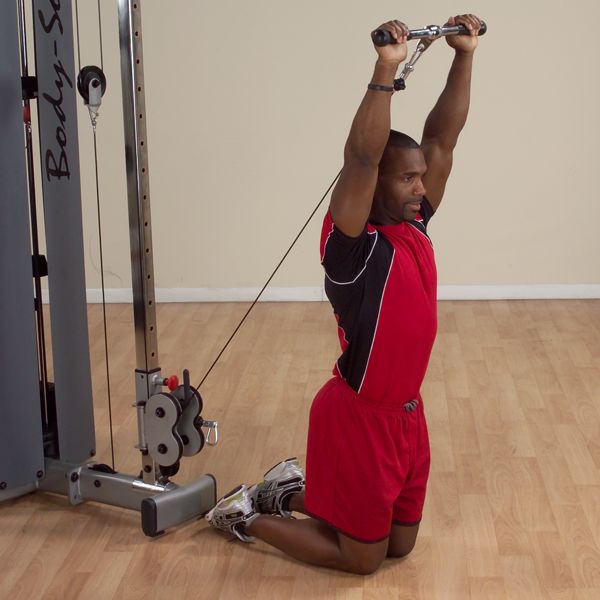 Body-Solid Revolving Straight Bar Exercise 3