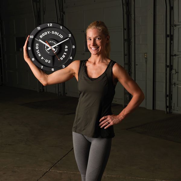 Body-Solid Strength Training Time Clock With Model