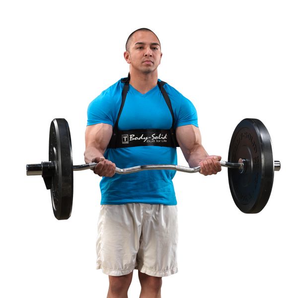 Body-Solid Tools Bicep Bomber Front View