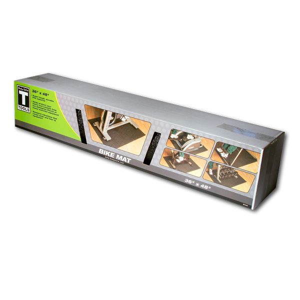 Body-Solid Tools Bike Floor Mat Box