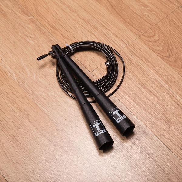 Body-Solid Tools Cable Speed Rope 3D View Wood