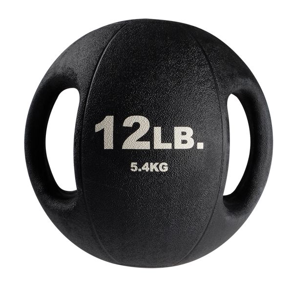 Body-Solid Tools Dual-Grip Medicine Balls 12lbs