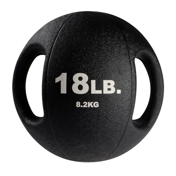 Body-Solid Tools Dual-Grip Medicine Balls 18lbs