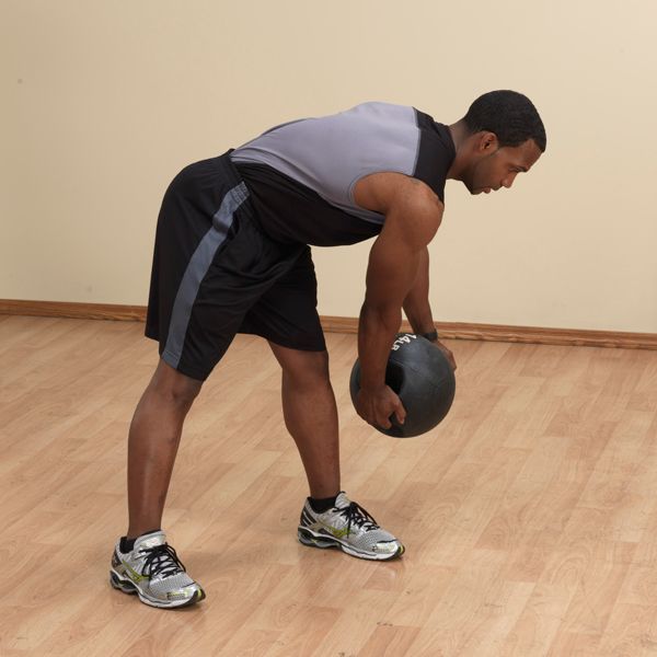 Body-Solid Tools Dual-Grip Medicine Balls Exercise 3