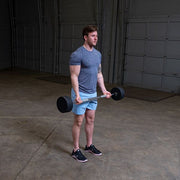 Body-Solid Tools Fixed Weight Barbells Exercise 3