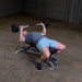 Body-Solid Tools Fixed Weight Barbells Exercise 5