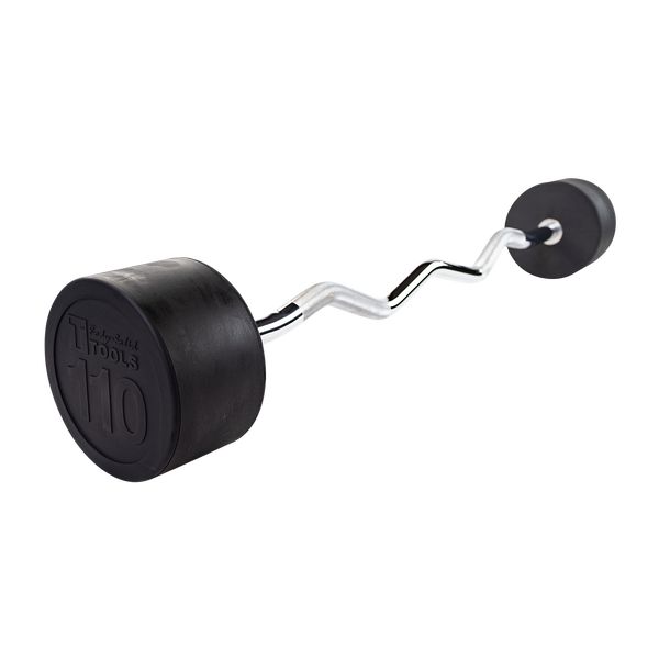 Body-Solid Tools Fixed Weight Ez-Curl Barbells 110 lbs