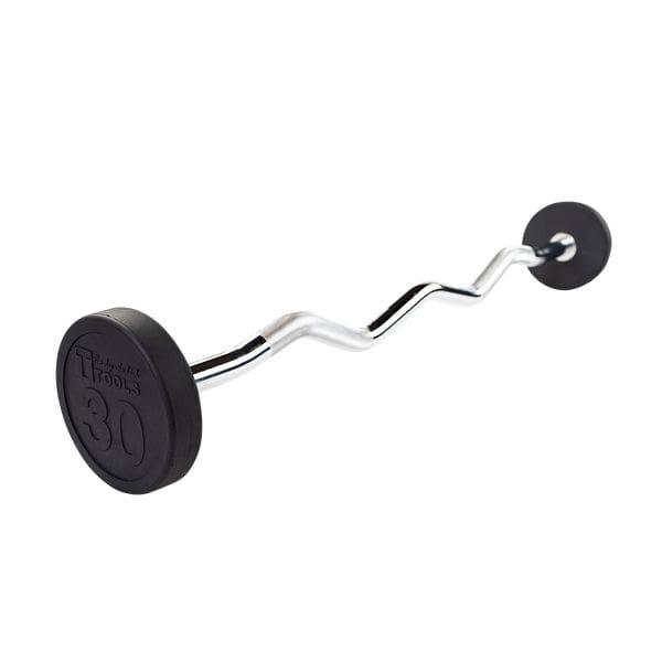 Body-Solid Tools Fixed Weight Ez-Curl Barbells 30 lbs