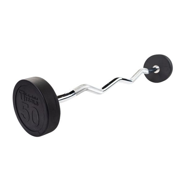 Body-Solid Tools Fixed Weight Ez-Curl Barbells 50 lbs