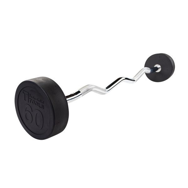 Body-Solid Tools Fixed Weight Ez-Curl Barbells 60 lbs