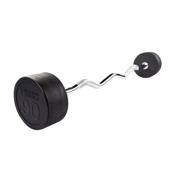 Body-Solid Tools Fixed Weight Ez-Curl Barbells 90 lbs