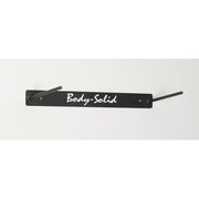 Body-Solid Tools Foam Mat Hanger Black