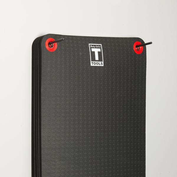 Body-Solid Tools Foam Mat Hanger Front View