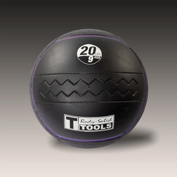 Body-Solid Tools Heavy Rubber Balls 20 lbs