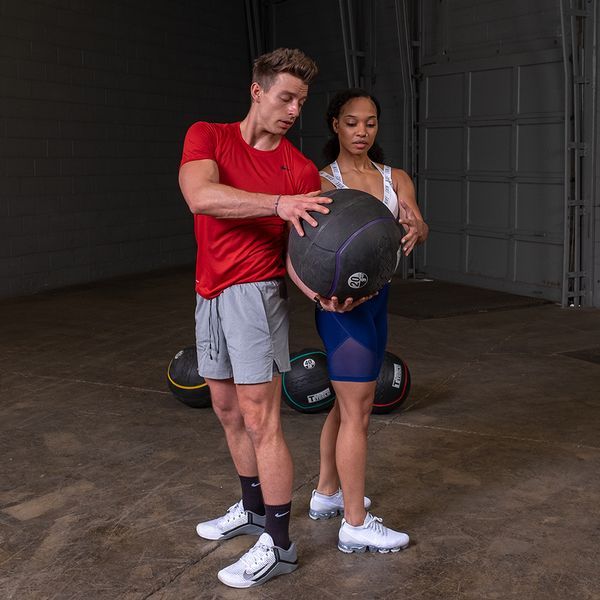 Body-Solid Tools Heavy Rubber Balls Exercise 1