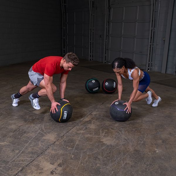 Body-Solid Tools Heavy Rubber Balls Exercise 3