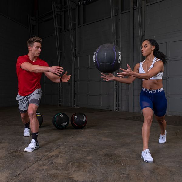 Body-Solid Tools Heavy Rubber Balls Exercise 9