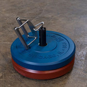 Body-Solid Tools Plate Load Pin Front Side View With Plate