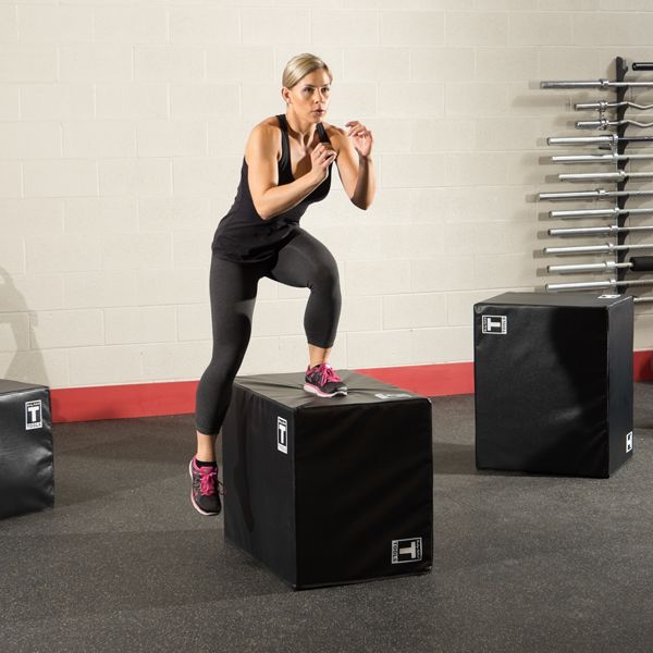 Body-Solid Tools Soft-Sided Plyo Box Exercise 10