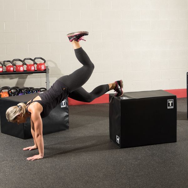 Body-Solid Tools Soft-Sided Plyo Box Exercise 7