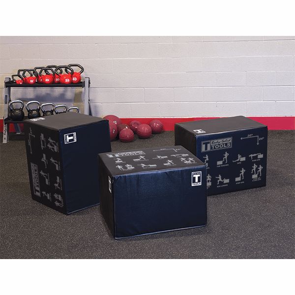 Body-Solid Tools Soft-Sided Plyo Box Group