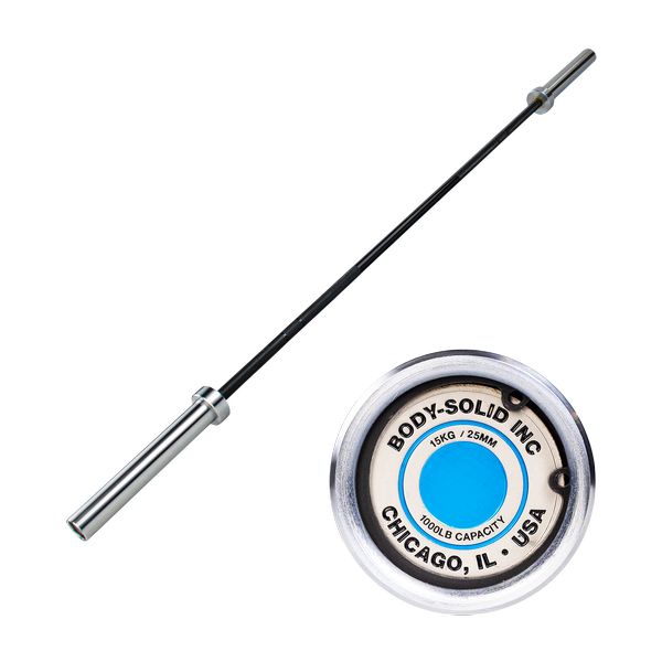 Body-Solid Women's Olympic Bar 3D View