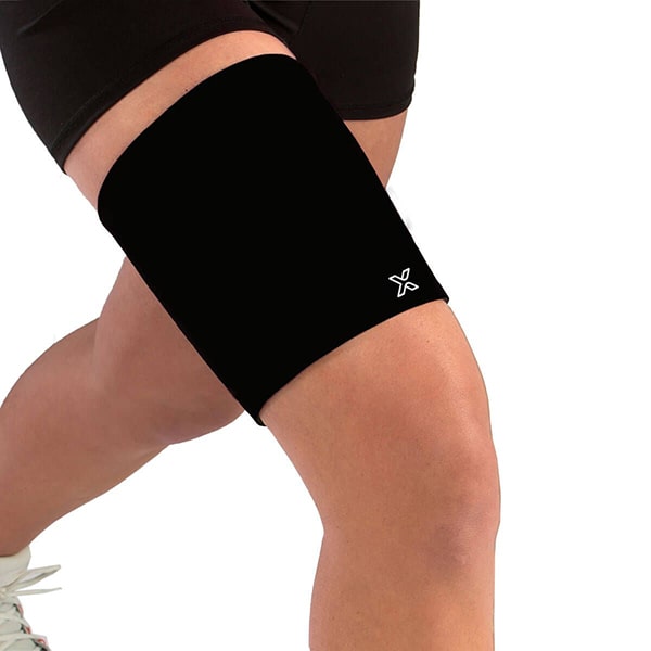 Body Helix Thigh Compression Sleeve Black