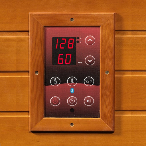 Dynamic Bellagio 3-person Low EMF FAR Infrared Sauna (Canadian Hemlock)