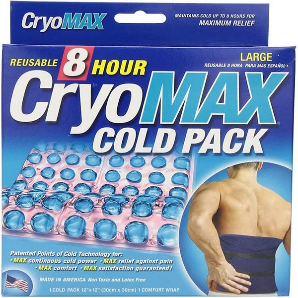 CryoMAX 8-Hour Cold Pack Large Front View