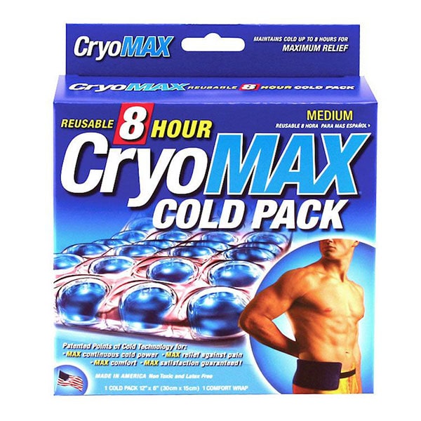 CryoMAX 8-Hour Cold Pack Medium Front View