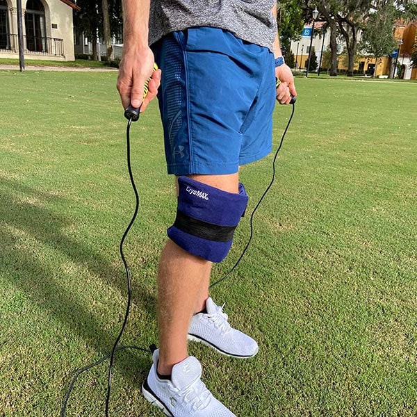 CryoMAX 8-Hour Cold Pack Medium On The Knee
