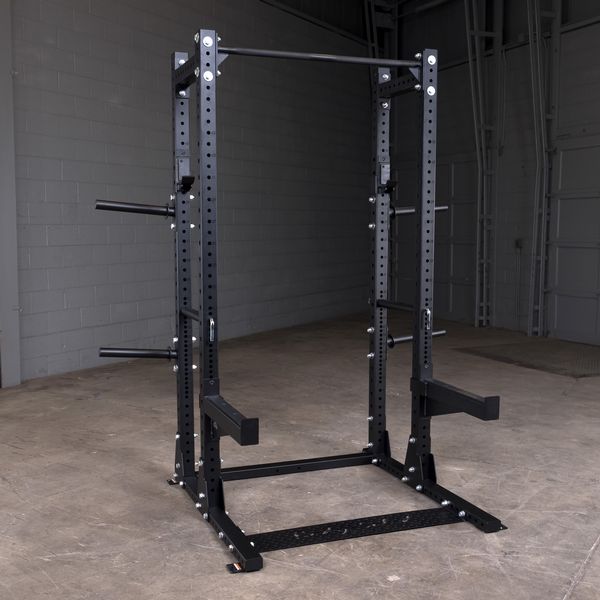 Body Solid Pro Clubline Half Rack Cage with Extension SPR500BACK