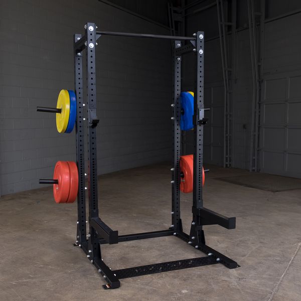 Body Solid Pro Clubline Half Rack Cage with Extension SPR500BACK