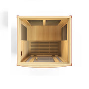 Dynamic San Marino Elite 2-person Ultra Low EMF FAR Infrared Sauna (Canadian Hemlock)