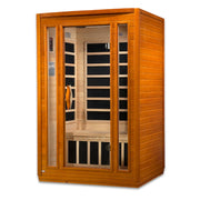 Dynamic San Marino Elite 2-person Ultra Low EMF FAR Infrared Sauna (Canadian Hemlock)