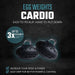 Egg Weights 2Lbs Cardio With Bag Black