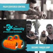 Egg Weights 3Lbs Cardio Max With Bag Orange