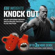 Egg Weights 4Lbs Knockout With Bag Orange