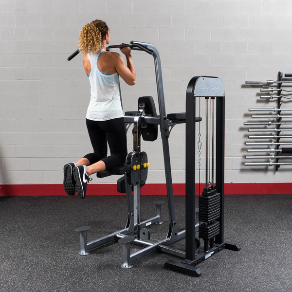 Body-Solid Pro Select Weight Assisted Chin-Dip Machine FCD-STK