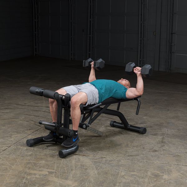 Body-Solid Olympic Leverage Exercise Bench with Leg Developer FID46