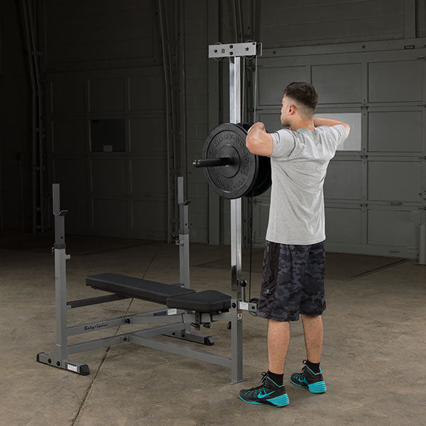 Body Solid Lat Pull Down/Seated Row Attachment for Benches