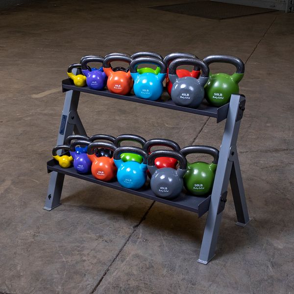 Body Solid Dumbbell/Kettlebell Rack