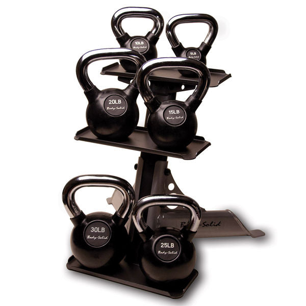 Body Solid Compact Kettlebell Rack