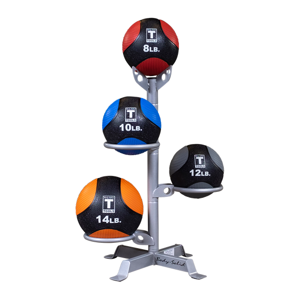 Body Solid Medicine Ball Rack 3 — Recovery For Athletes