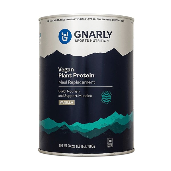 Gnarly Vegan Meal Replacement Vanilla Front View